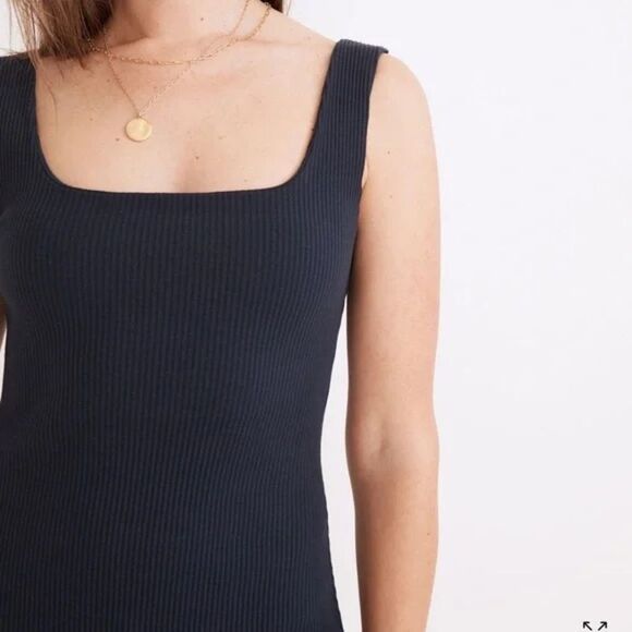 Madewell Navy Sleeveless Mini Dress | S - Picture 8 of 8